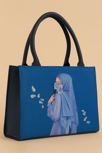 Hijab girl bag