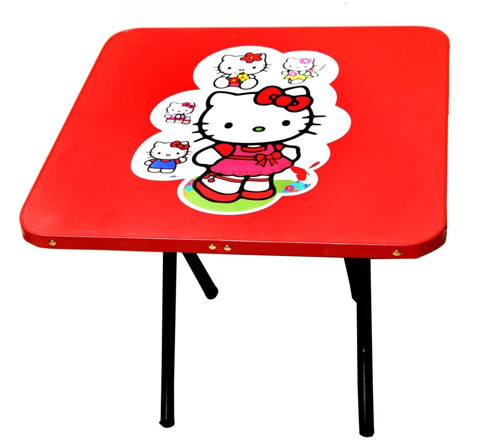 Kid's Printed Wooden S Table
